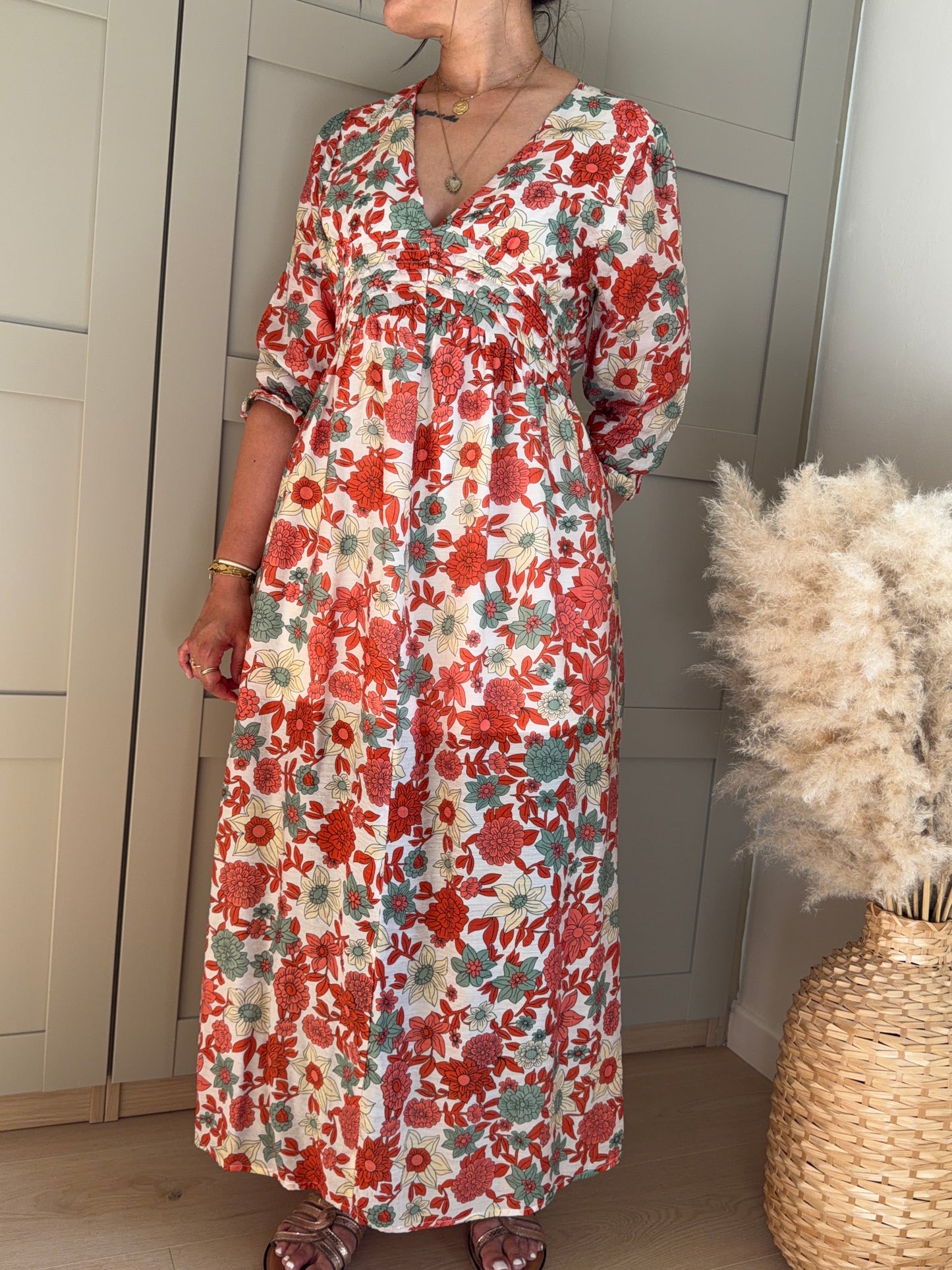 Robe longue FLORA