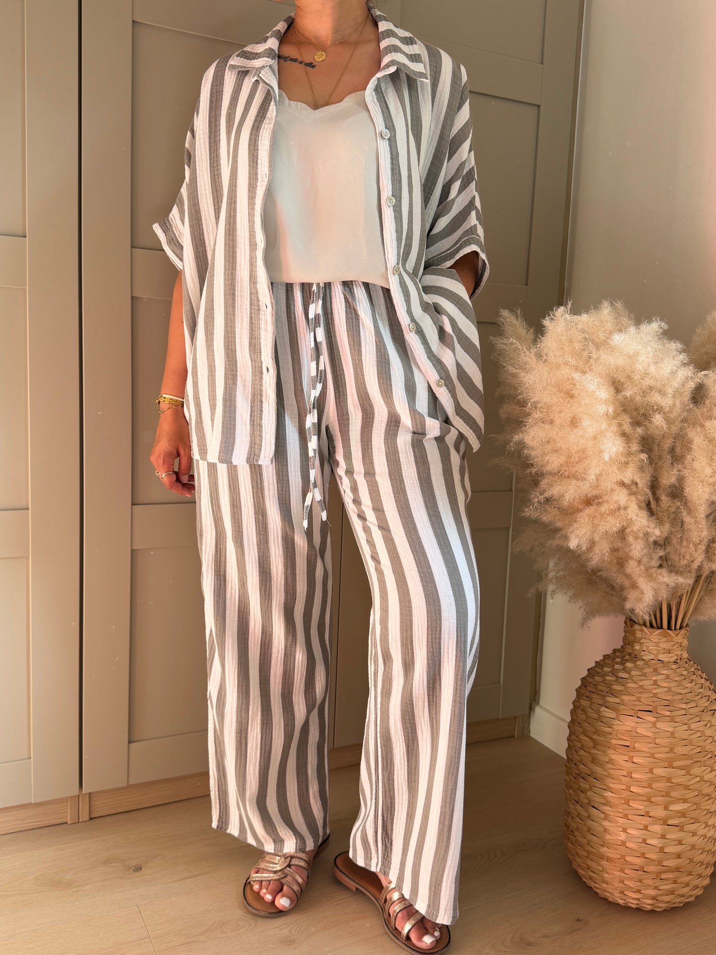 Pantalon gaze de coton MILA