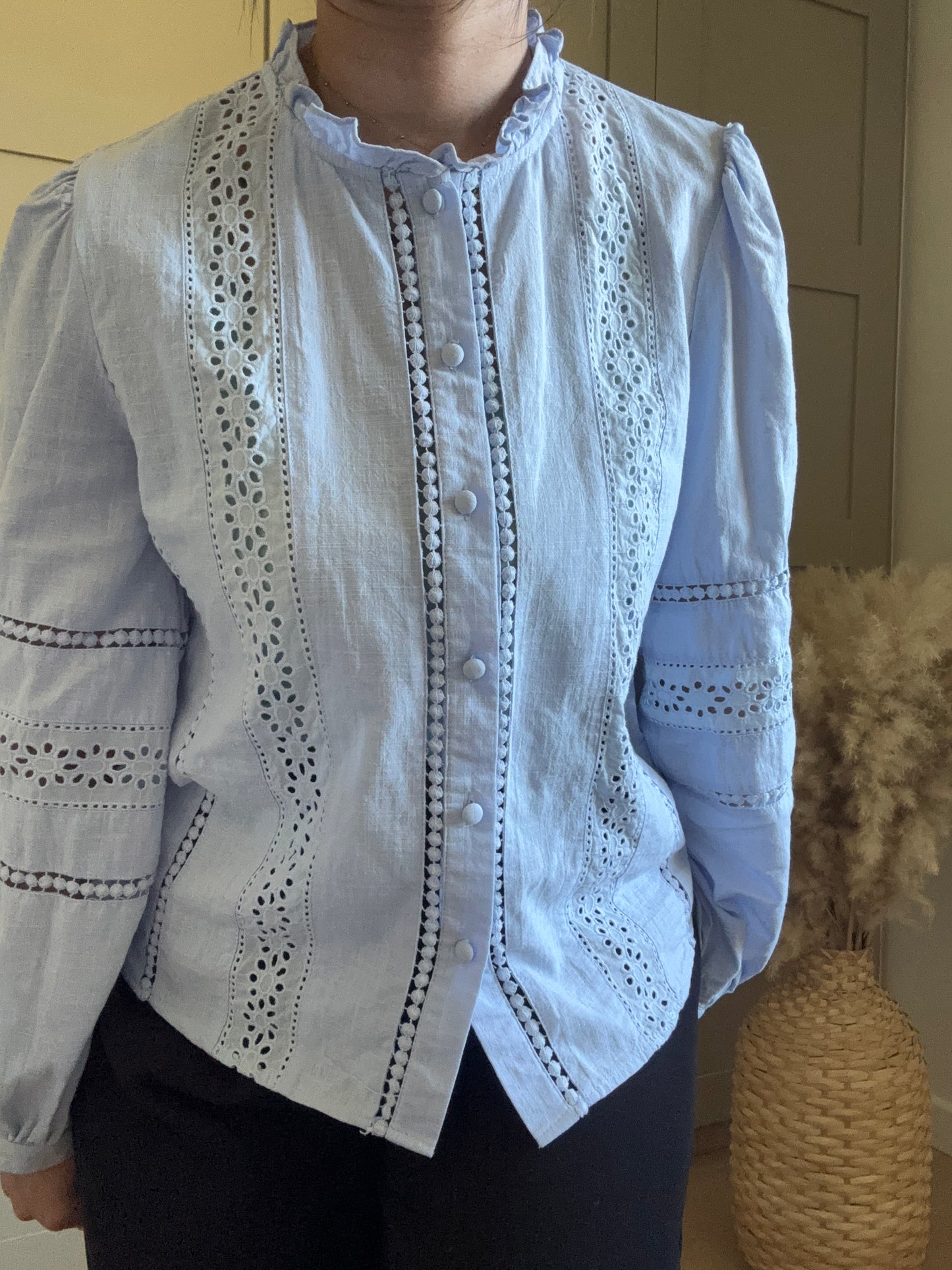 Blouse SOLIA - Bleue