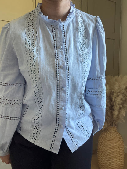 Blouse SOLIA - Bleue