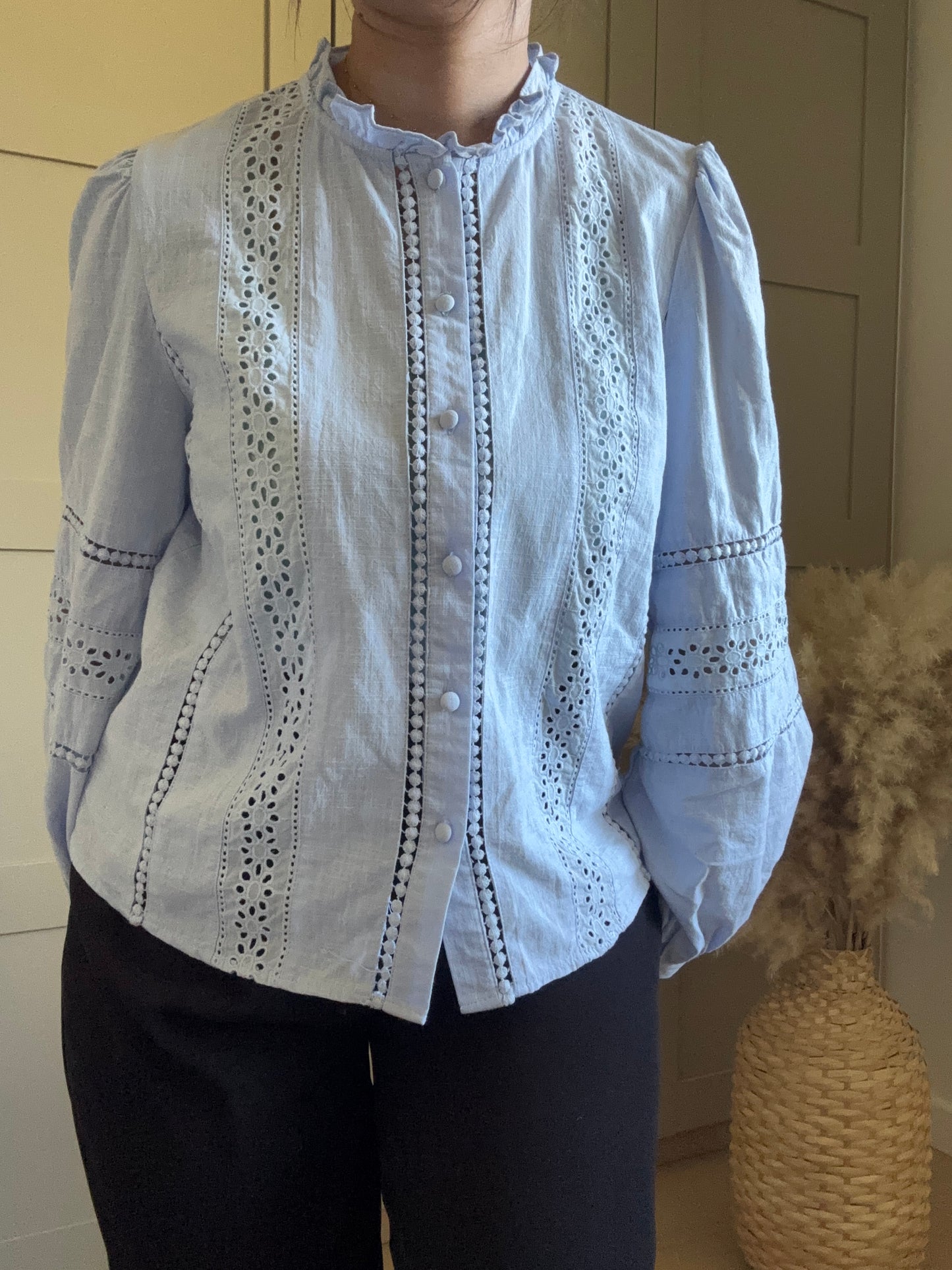 Blouse SOLIA - Bleue