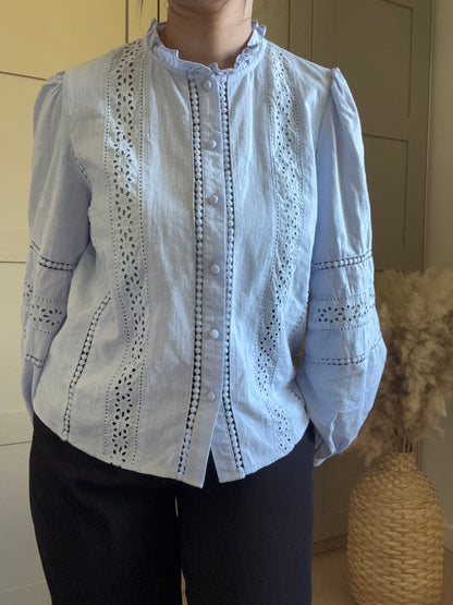 Blouse SOLIA - Bleue