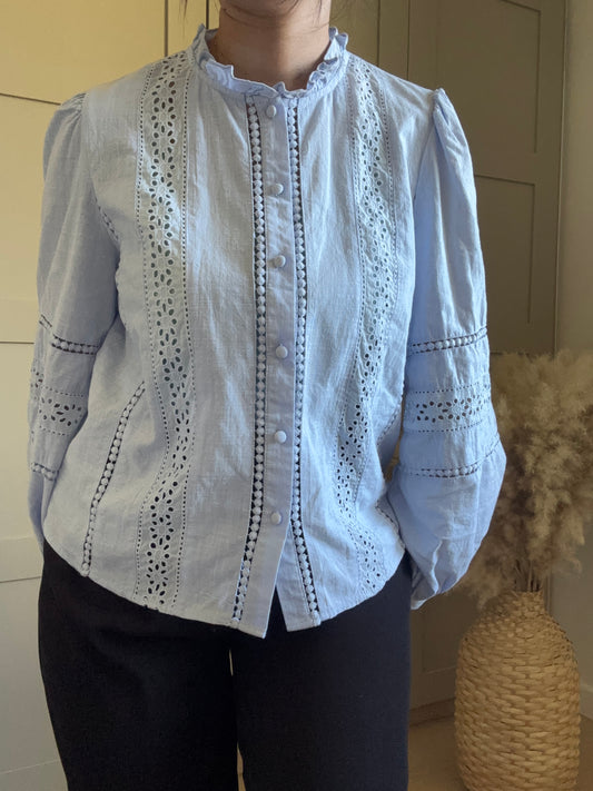 Blouse SOLIA - Bleue